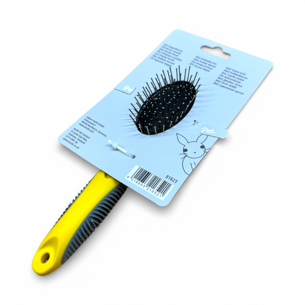 Nagerbürste für die Fellpflege