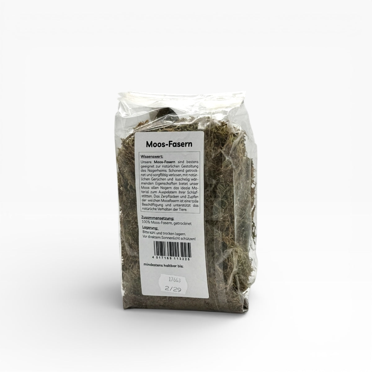 Getrocknete Moos-Fasern