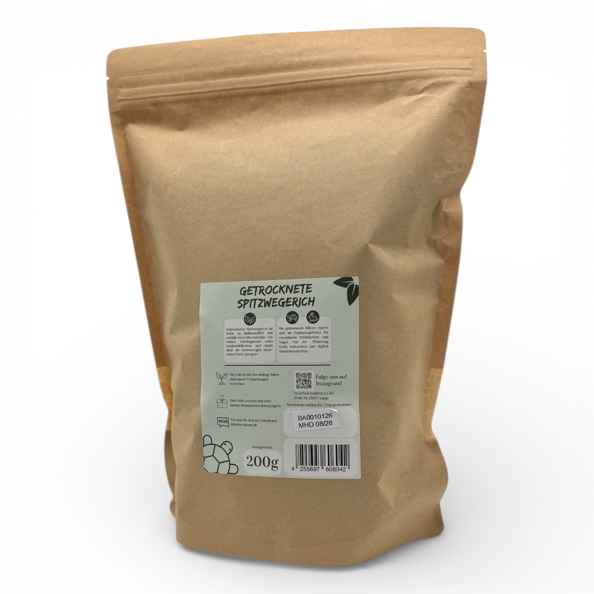 Terrakraut – Getrockneter Spitzwegerich