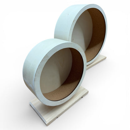 Hamsterrad aus Holz – in zwei Größen