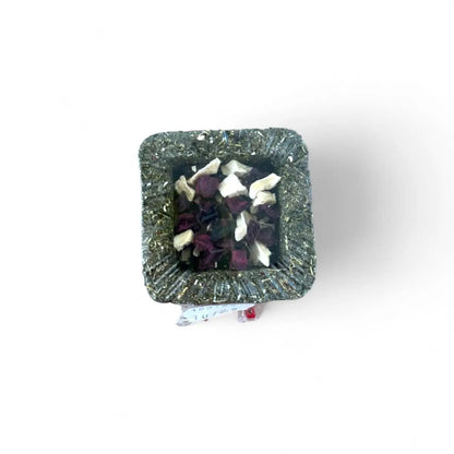 Knabbernapf aus Petersilie – mit verschiedenen Füllungen