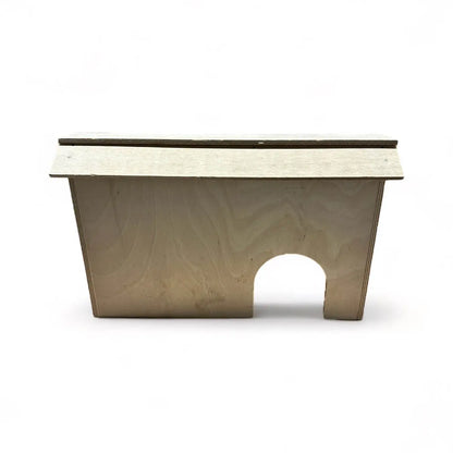 Nagerhaus mit Stufendach