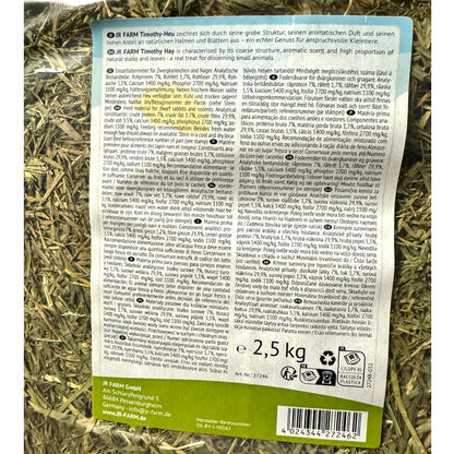 Timothy-Heu im Vorratssack